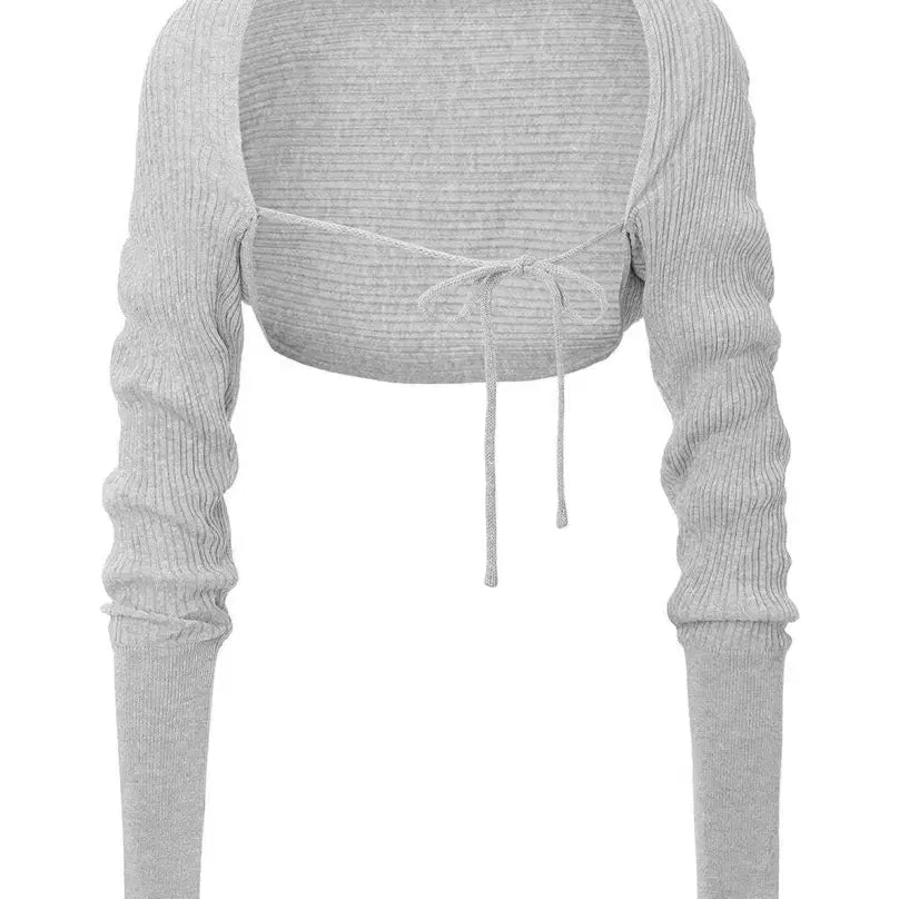 [BUNJANG] 3Times Lit Bolero Gray Melange / 쓰리타임즈 릿 볼레로 그레이 멜란지 lit bolero gray melange