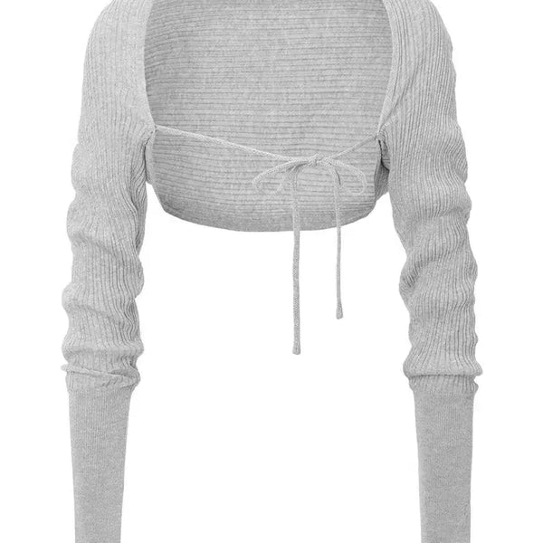 [BUNJANG] 3Times Lit Bolero Gray Melange / 쓰리타임즈 릿 볼레로 그레이 멜란지 lit bolero gray melange