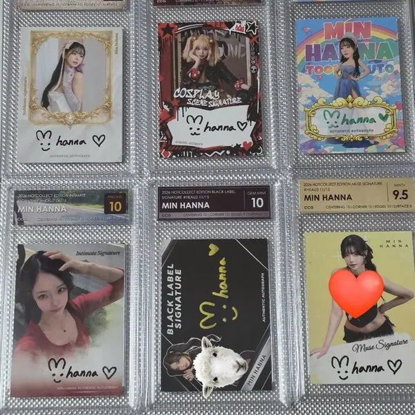 [BUNJANG] Min Hanna Signed Racing Model Card / 레이싱모델 민한나 싸인카드 판매합니다.