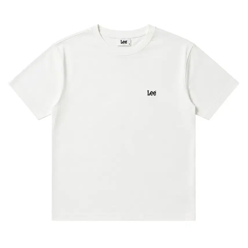 [BUNJANG] Lee Men's Logo Plain T-Shirt / 남성S/ Lee 로고 무지 반팔티셔츠WH 6-21
