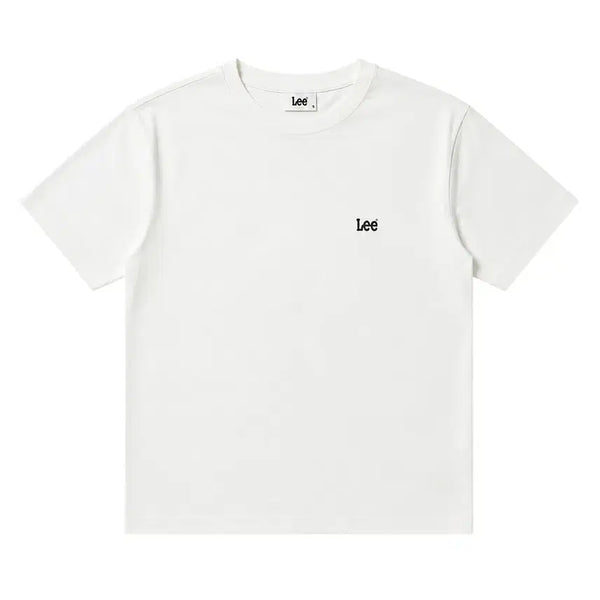 [BUNJANG] Lee Men's Logo Plain T-Shirt / 남성S/ Lee 로고 무지 반팔티셔츠WH 6-21