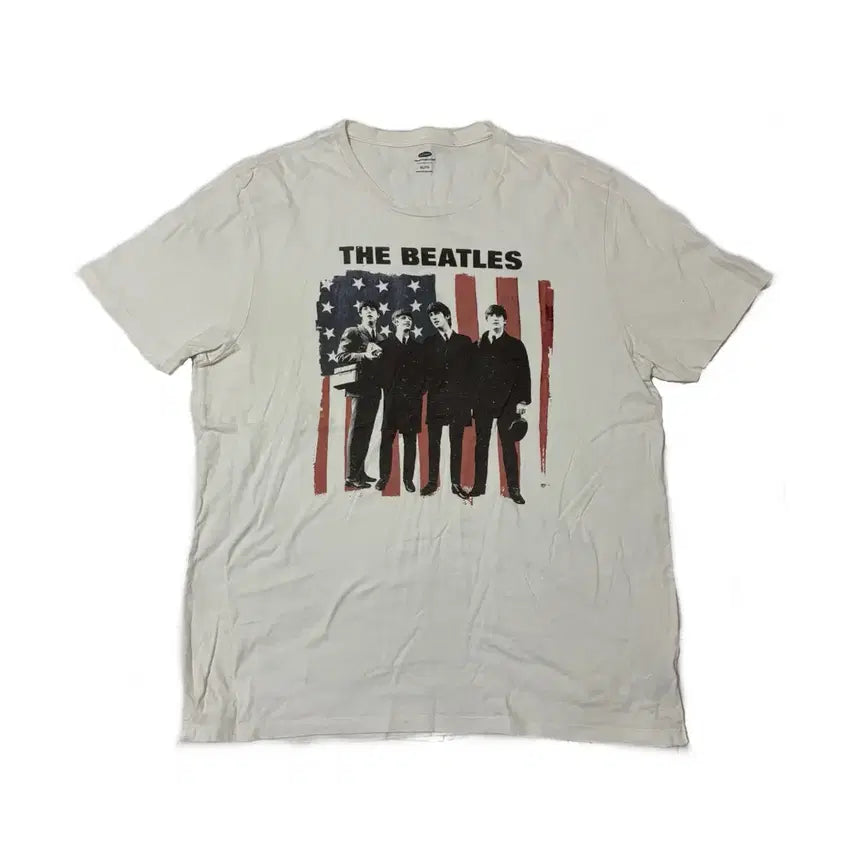 [BUNJANG] The Beatles Vintage US Flag T-Shirt / 비틀즈 빈티지 성조기 티셔츠
