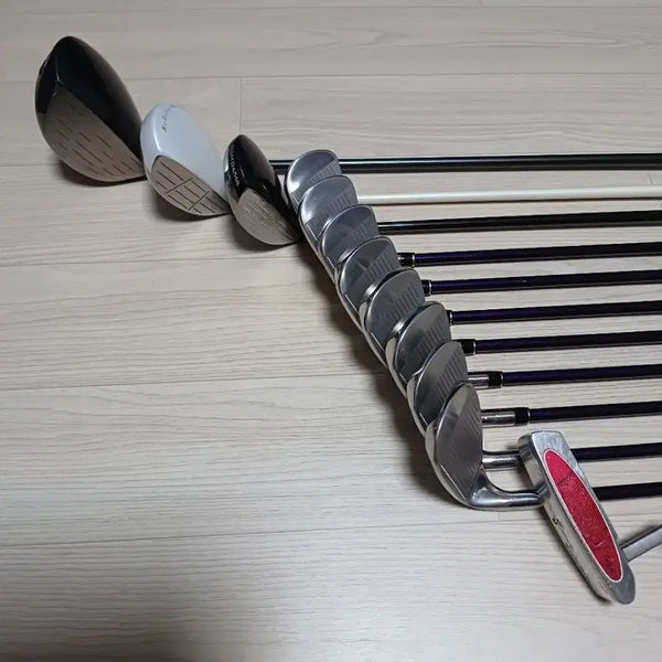 [BUNJANG] Beginner to Intermediate Full Golf Club Set with Audi Caddy Bag / 남성골프채세트