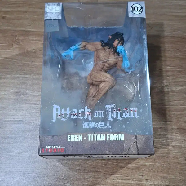 [BUNJANG] ABYSTYLE Attack on Titan Eren Yeager Titan Figure (Sealed) / ABYSTYLE 미개봉 진격의 거인 에렌 예거 거인 피규어