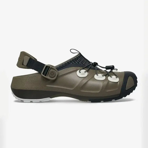 [BUNJANG] Crocs x Helinox Quick Trail Clog Walnut / 크록스 x 헬리녹스 퀵 트레일 클로그 월넛 250