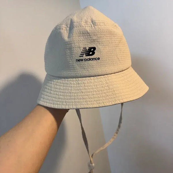 [BUNJANG] New Balance Kids Bucket Hat Beige / 뉴발란스 키즈 버킷햇