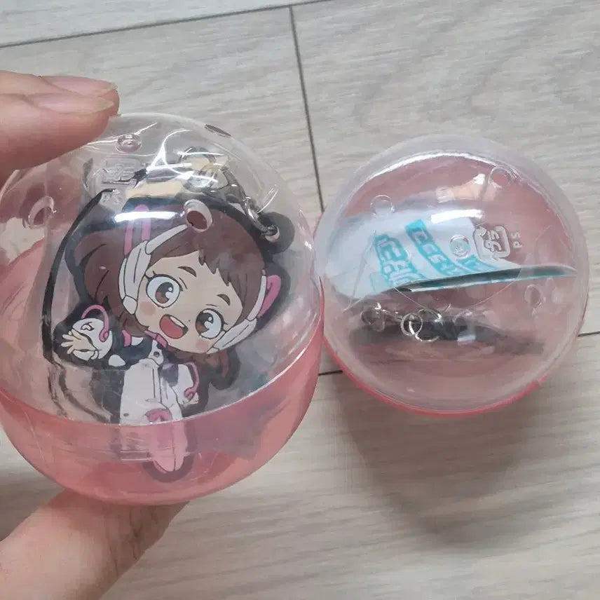 [BUNJANG] My Hero Academia Ochaco Uraraka Rubber Keychain / 나히아 히로아카 고무키링 우라라카 오챠코 판매 나의 히어로아카데미아