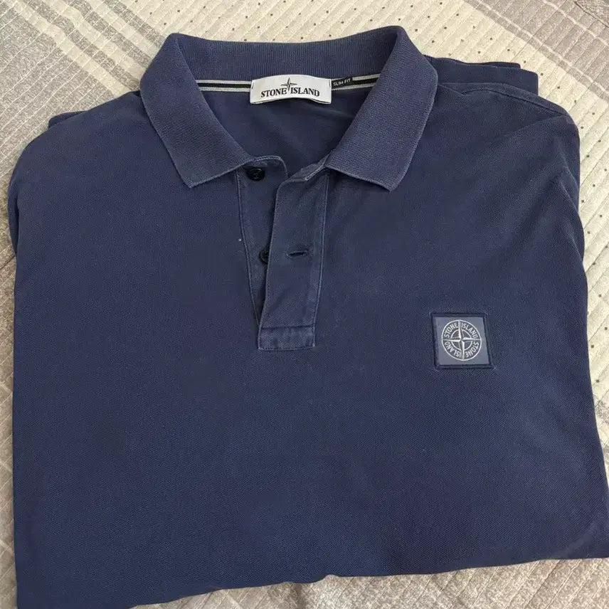 [BUNJANG] Stone Island Polo Shirt / 스톤아일랜드 카라티 2XL