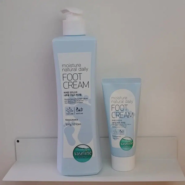 [BUNJANG] Vaseline Moisture Foot Cream 500g + 60g Set / 바세린 모이스처 풋크림 500g + 미니60g