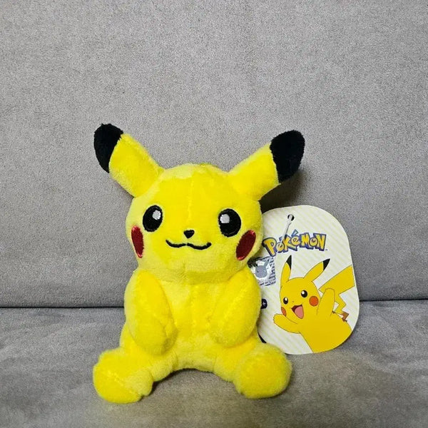 [BUNJANG] Genuine Pokémon Pikachu 8cm Keychain Plush Doll / 정품 포켓몬스터 피카츄 8cm 키링 인형