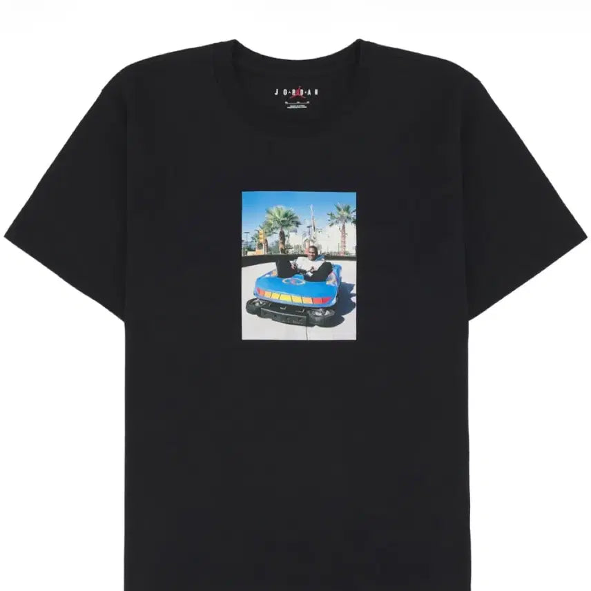 [BUNJANG] Jordan Brand Black Graphic T-Shirt / 조던 티셔츠 새상품