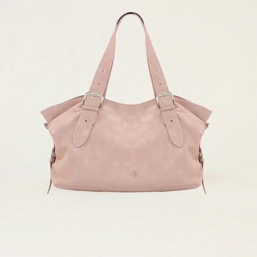 [BUNJANG] Heary Bibi Buckle Big Shoulder Bag Pink / 히어리 비비 버클 빅 숄더백 핑크