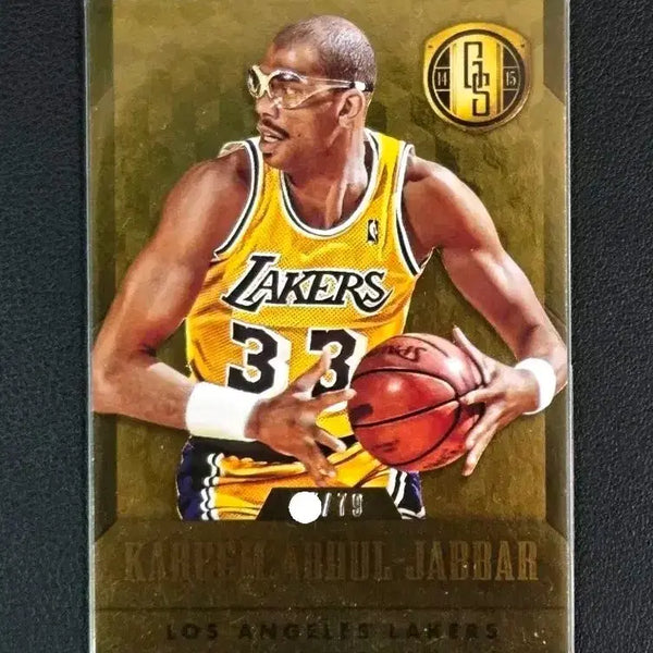 [BUNJANG] Kareem Abdul-Jabbar '79 Limited Gold SP Trading Card / 골드 스탠다드 카림 압둘자바 79한정 골드 SP