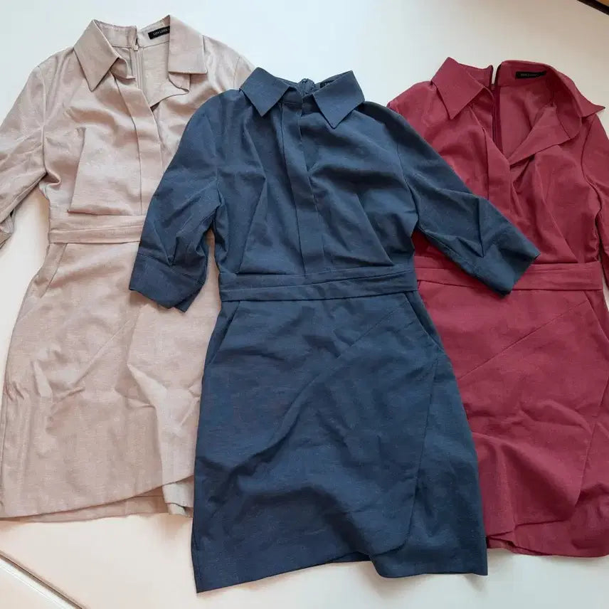 [BUNJANG] Superrinczang 1104 Liner Shirt Wrap Dress Bundle Set / (3개일괄) 슈퍼린짱 1104라이너 셔츠랩 원피스