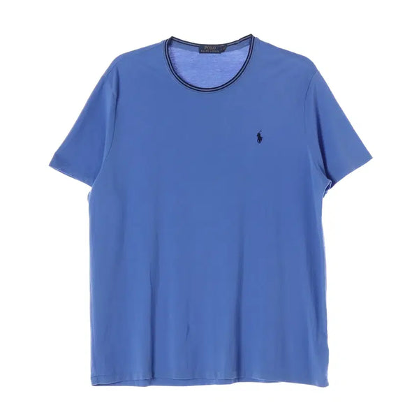 [BUNJANG] Polo Ralph Lauren Stretch Mesh Short Sleeve T-Shirt Blue / 폴로 랄프 로렌 스트레치 매쉬 반팔 티셔츠 블루