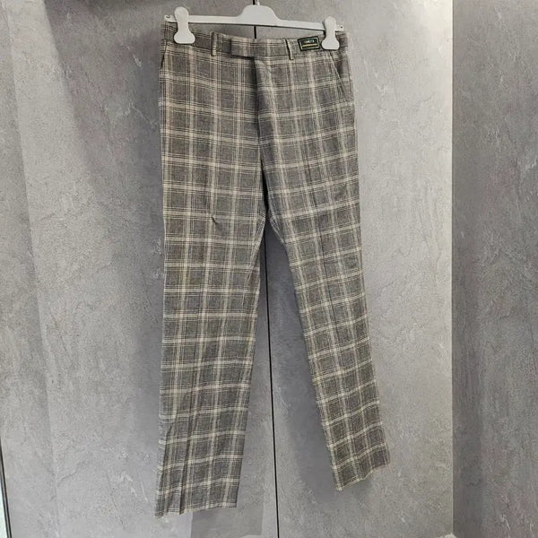 [BUNJANG] Gucci Prince of Wales Check Pattern Trousers / 구찌 프린스 웨일즈 체크 패턴 팬츠