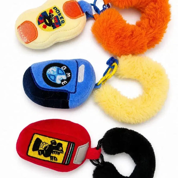 [BUNJANG] Car Keyring Doll Set (BMW, Ferrari, Porsche) / 차키 키링 인형