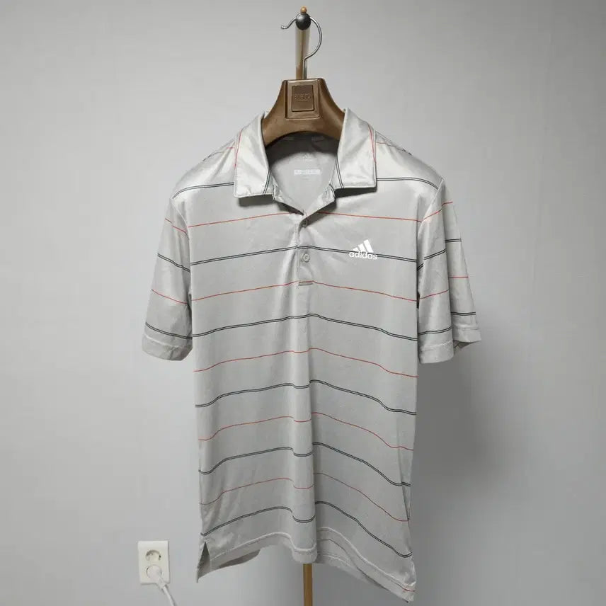 [BUNJANG] Adidas Golf Performance Short Sleeve Polo T-Shirt / 95 ) 아디다스 골프 기능성 반팔 카라티