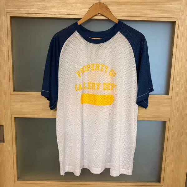 [BUNJANG] Gallery Dept Mesh Short Sleeve T-Shirt / Gallery dept 메쉬 숏슬리브