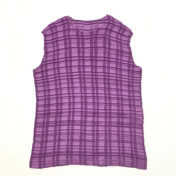 [BUNJANG] Issey Miyake 22SS Sleeveless Blouse / 22년도 이세이미야케 나시 블라우스
