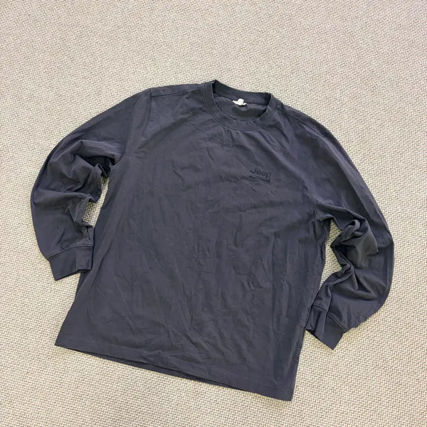 [BUNJANG] Jeep Men's Long Sleeve T-Shirt XL 0727D1 / XL 지프 남성 긴팔 티 0727D1
