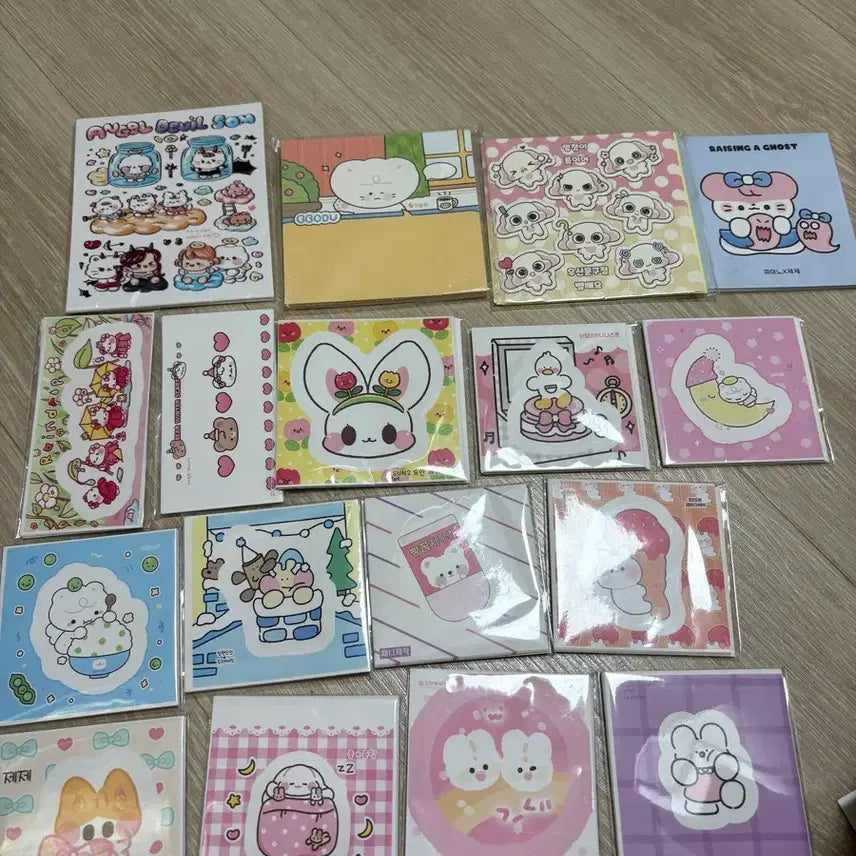 [BUNJANG] Sticker Set Bundle (17 Sets) / 포용 스티커 판매)) 17세트 -13000