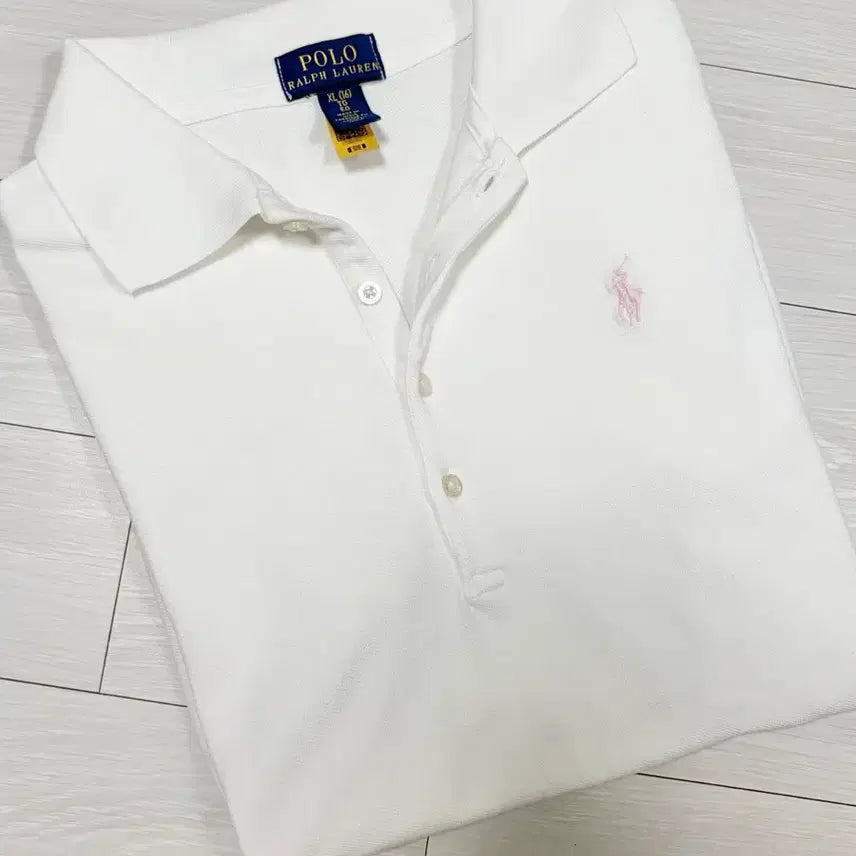 [BUNJANG] Polo Ralph Lauren Girls' Short Sleeve Polo Shirt XL / [qr정품]폴로 걸즈 반팔 카라티 xl
