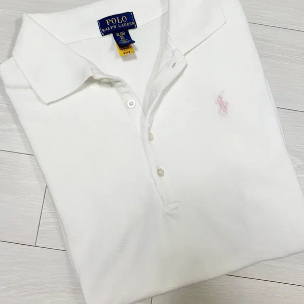 [BUNJANG] Polo Ralph Lauren Girls' Short Sleeve Polo Shirt XL / [qr정품]폴로 걸즈 반팔 카라티 xl