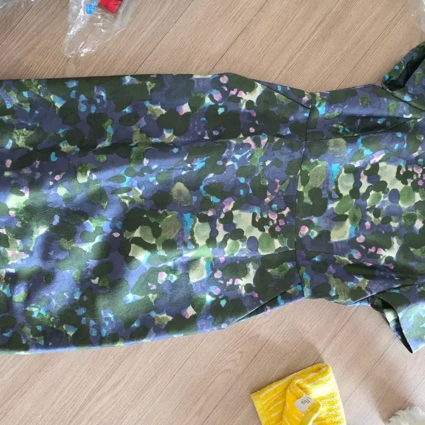 [BUNJANG] J.Crew Patterned Short-Sleeve Midi Dress / 제이크루패턴 반팔 원피스