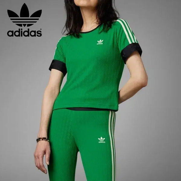 [BUNJANG] Adidas Originals Heritage 70s Knit T-Shirt / 아디다스 오리지날 헤리티지 70s 니트 반팔티