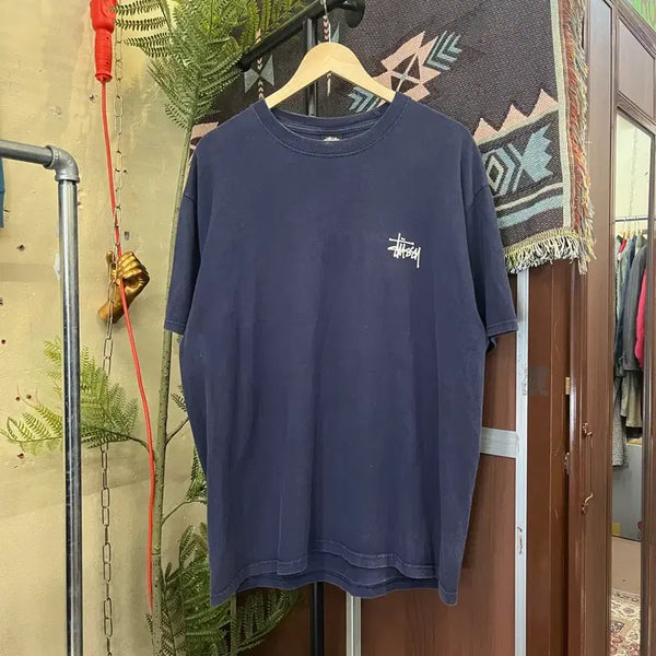 [BUNJANG] Stussy Basic Logo Short Sleeve T-Shirt XL / 스투시 베이직 로고 반팔티 #csz0272