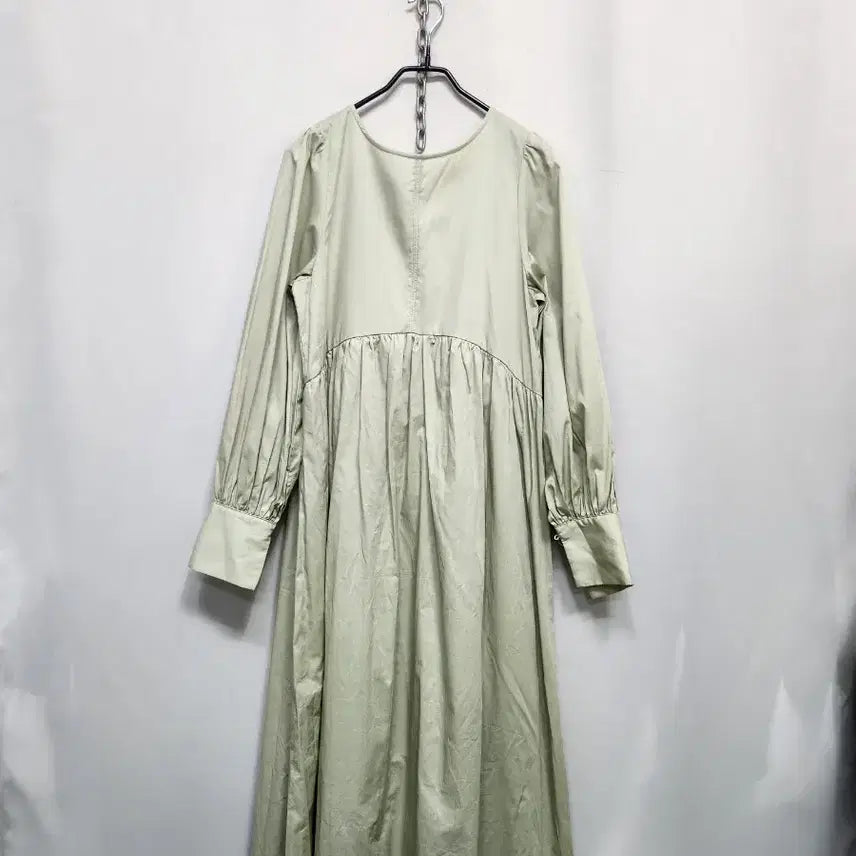 [BUNJANG] W Closet Mint Long Dress FREE Size / w closet  민트색 롱 원피스