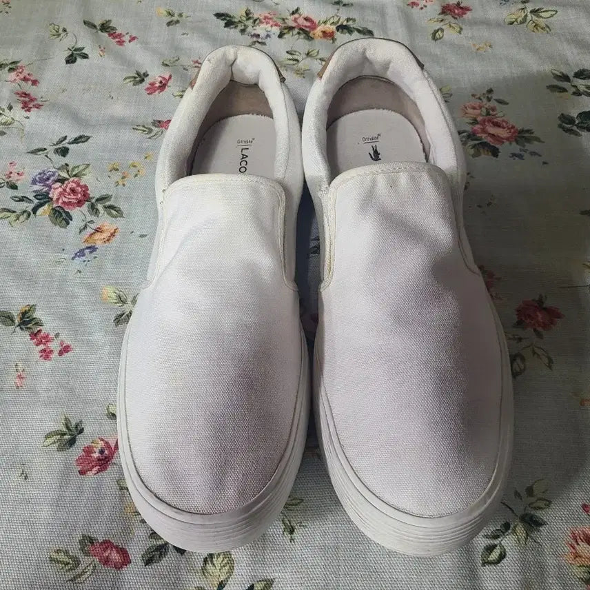 [BUNJANG] Lacoste Slip-on Shoes / 라코스테 슬립온 250mm
