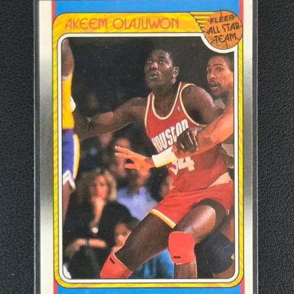 [BUNJANG] 1988 Fleer Hakeem Olajuwon All-Star Card / 1988 플리어 하킴 올라주원 올스타