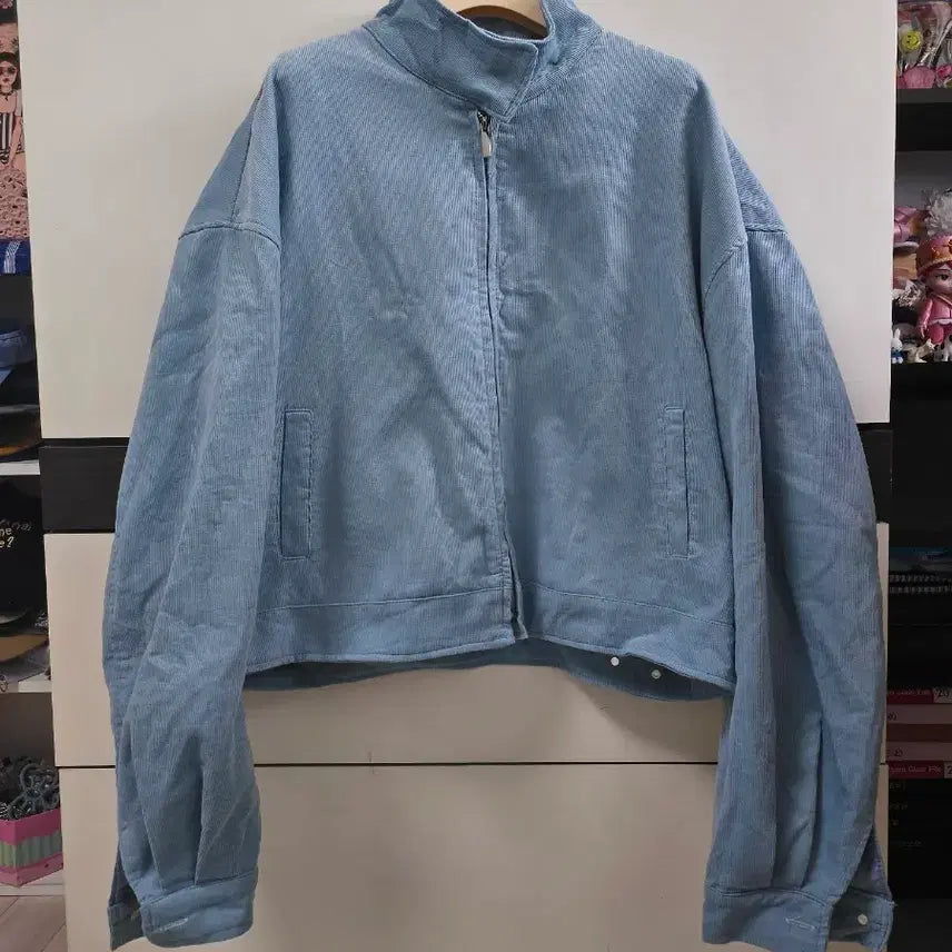 [BUNJANG] Sky Corduroy Button Jacket / 스카이 코듀로이 골덴 버튼 자켓