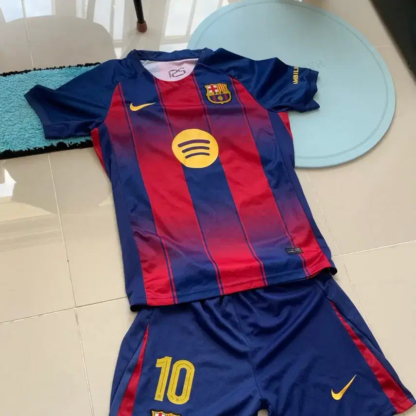 [BUNJANG] Nike 25-26 Barcelona Messi Jersey Set / 나이키 25-26 바르셀로나 메시 유니폼