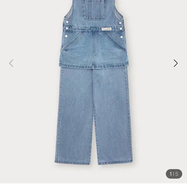 [BUNJANG] Somewhere Butter Denim Overalls / 썸웨어버터 데님 오버롤