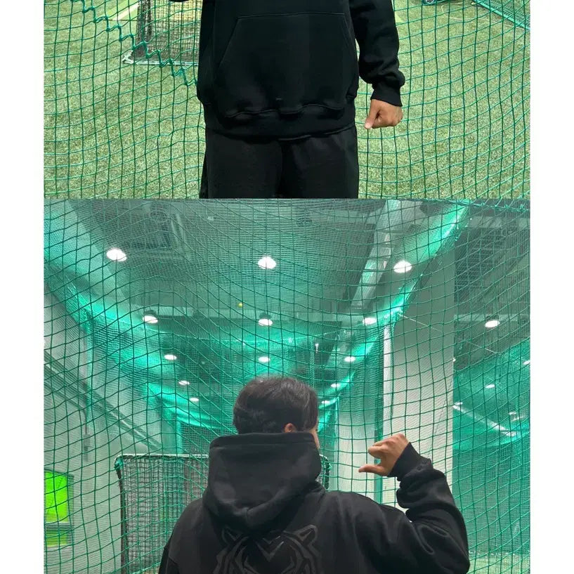 [BUNJANG] Kia Walnut Hoodie Black 110 / 기아 호두 후디 블랙 110 판매