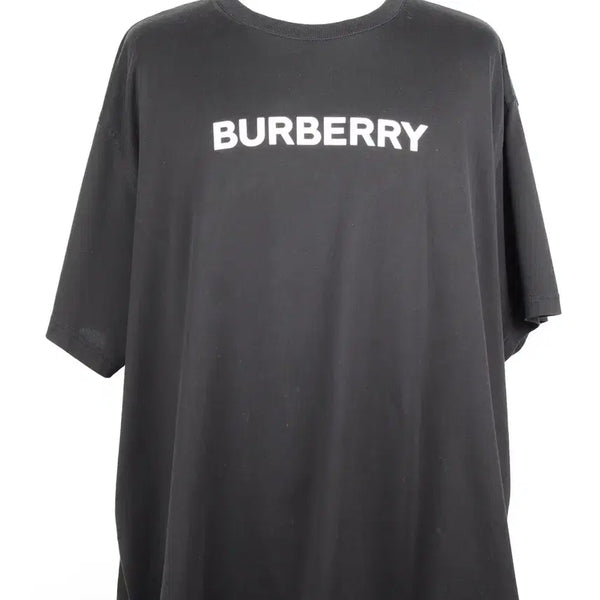 [BUNJANG] Burberry Logo Short Sleeve T-Shirt Black XL / 버버리 로고 반팔 티셔츠 블랙 XL(110)