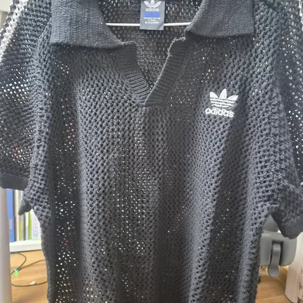 [BUNJANG] Adidas Mesh Polo Shirt / 아디다스 망사 카라티