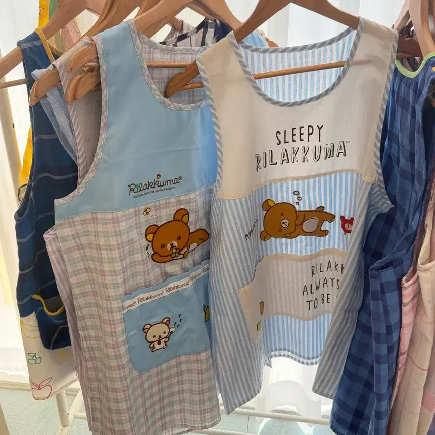 [BUNJANG] Classic Rilakkuma Apron / 고전 리락쿠마 앞치마