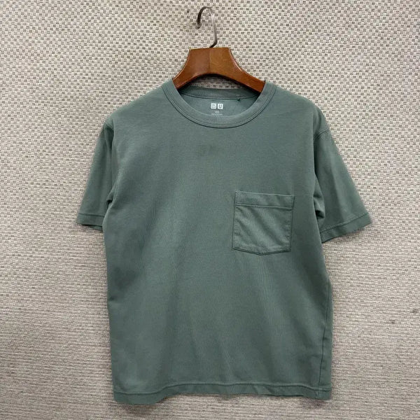 [BUNJANG] Uniqlo U Lemaire Short Sleeve T-Shirt / 유니클로 U 르메르 반팔티 160 D03328