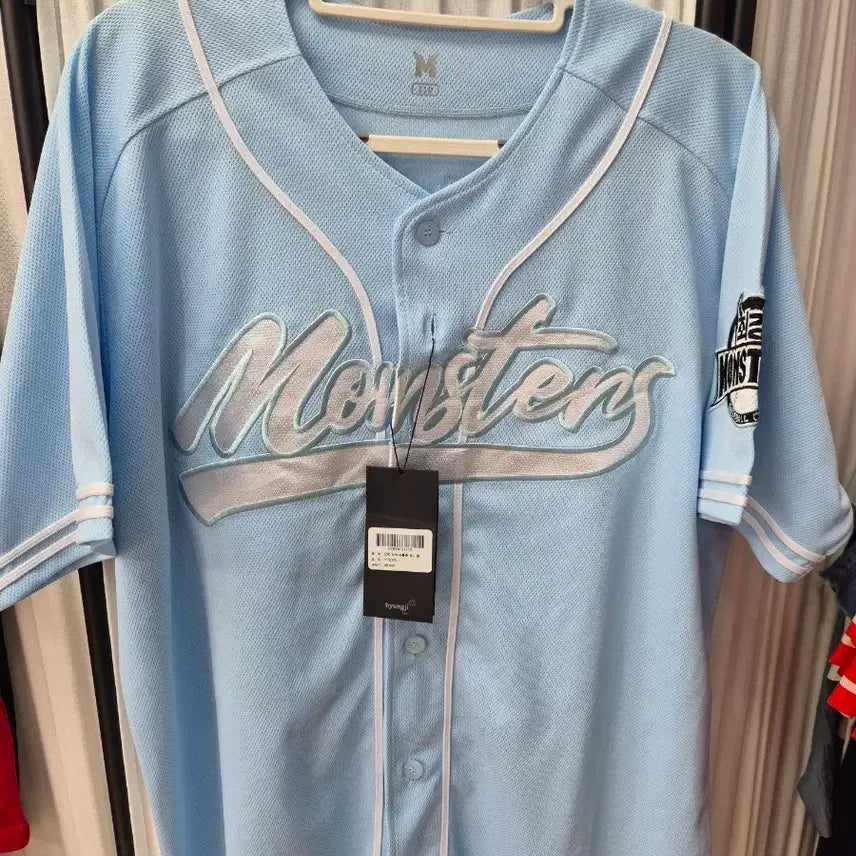 [BUNJANG] Monsters Baseball Uniform Blue Lim Sang-woo / (새상품)몬스터즈 야구 유니폼 블루 임상우