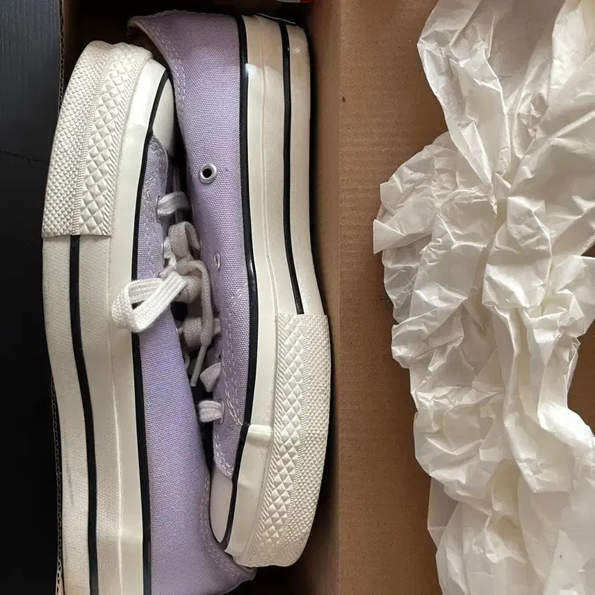 [BUNJANG] Converse Chuck Taylor 70 Low 'Lavender' Size 240mm (US 5.5) - Near New Condition / 컨버스 척테일러70 로우 연보라 240mm 1회착용 거의 새상품 판매합니다