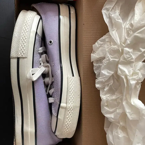 [BUNJANG] Converse Chuck Taylor 70 Low 'Lavender' Size 240mm (US 5.5) - Near New Condition / 컨버스 척테일러70 로우 연보라 240mm 1회착용 거의 새상품 판매합니다