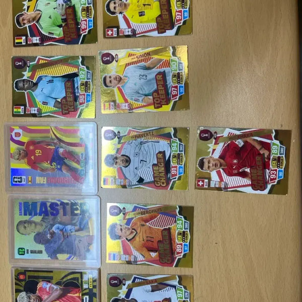 [BUNJANG] Fany Gold Soccer Card Set / 파니님 골드 축구가트 팝니다(네고환영)