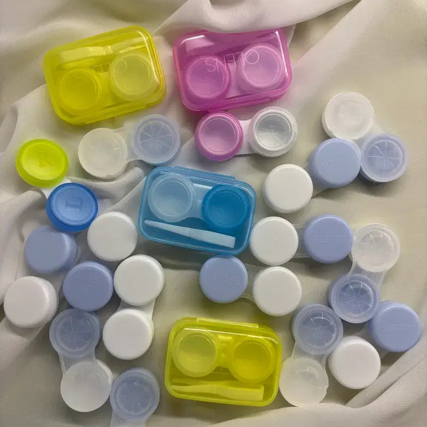 [BUNJANG] Contact Lens Case Set / 렌즈 케이스 렌즈통 일괄
