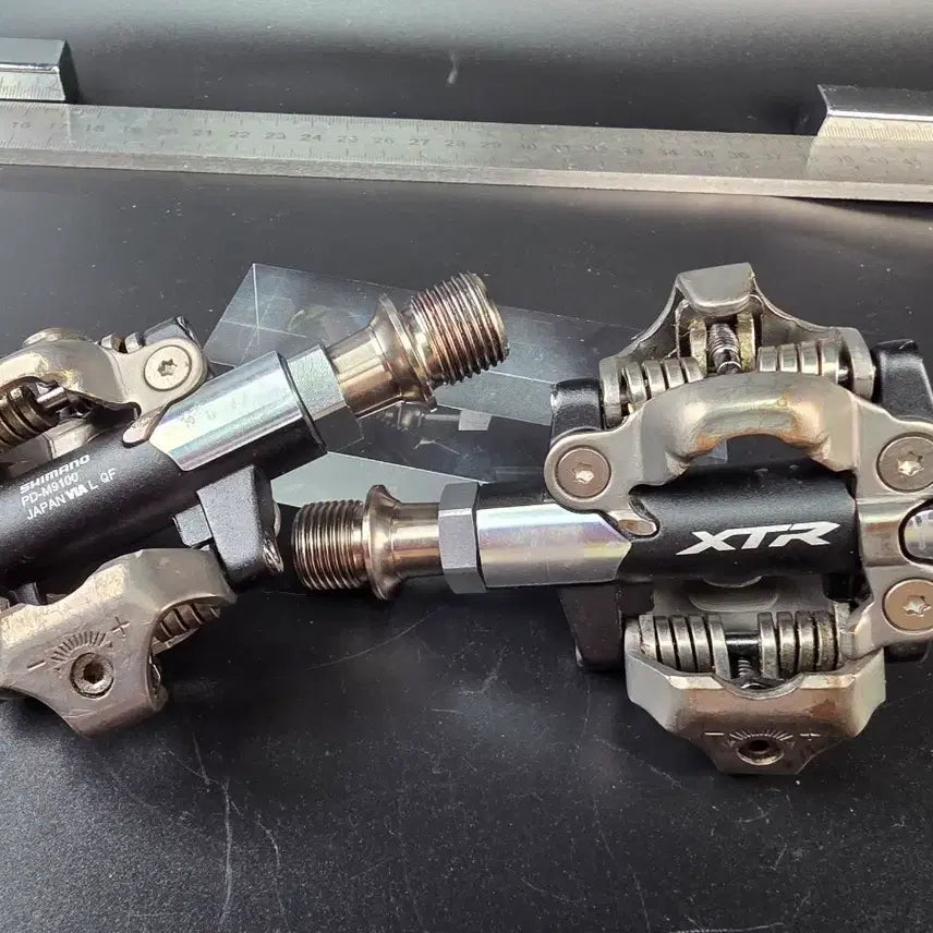 [BUNJANG] Shimano XTR PD-M9100 Short Axle (-3 mm) SPD Pedals / 시마노 XTR PD-M9100 숏액슬(-3 mm) SPD 페달
