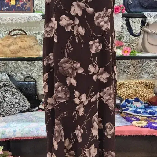 [BUNJANG] PAOLA Sleeveless Maxi Long Dress (Size 77-88) / PAOLA 슬리브리스 맥시 롱원피스(77~88)