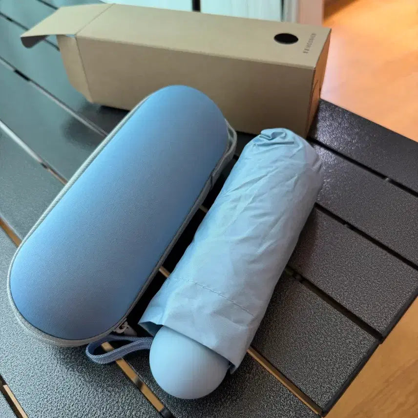 [BUNJANG] Mosnice Portable Mini Umbrella Light Blue / (새상품) 모스니에 휴대용 미니 우산 라이트 블루